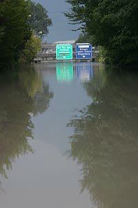 Autobahnzufahrt